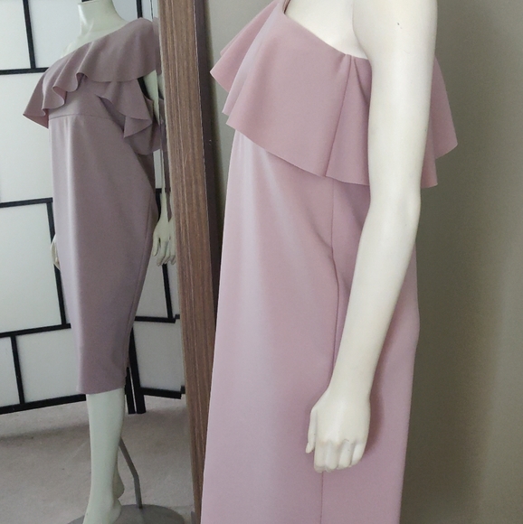 ASOS one shoulder maternity dress - Picture 4 of 6